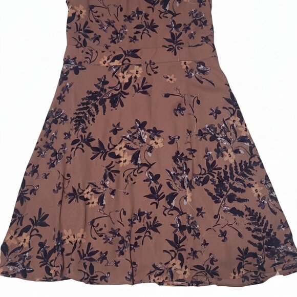 Express Halter Style Mini Dress - Floral Print - Picture 4 of 6